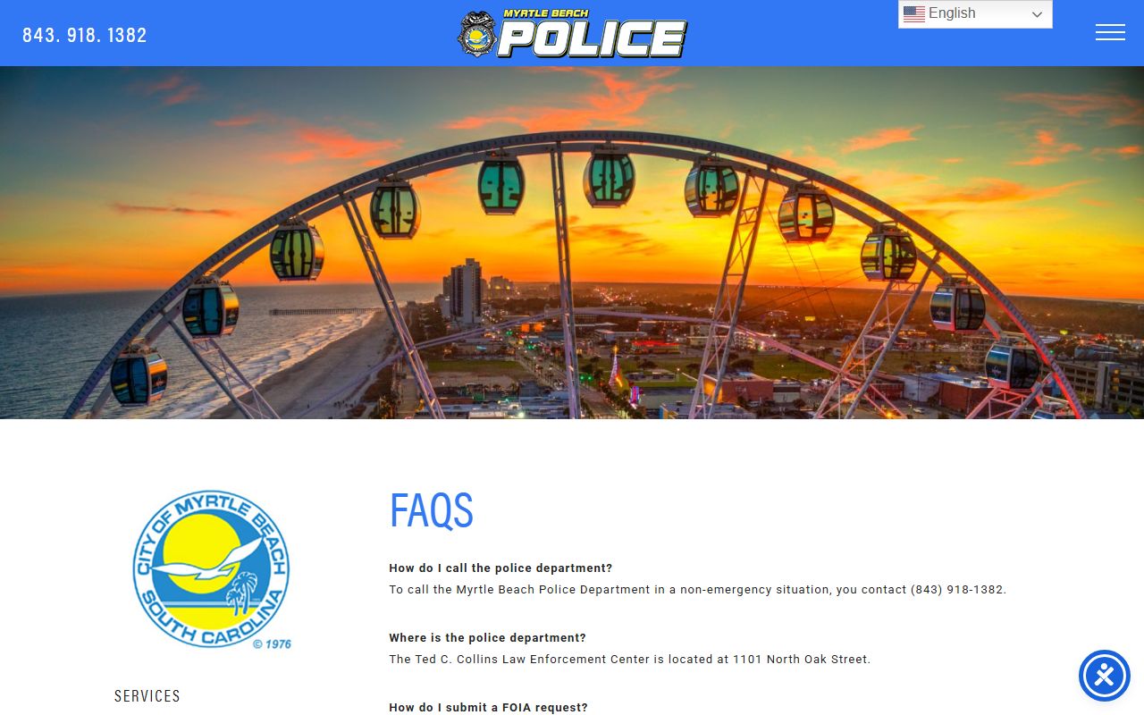 Myrtle Beach warrant records