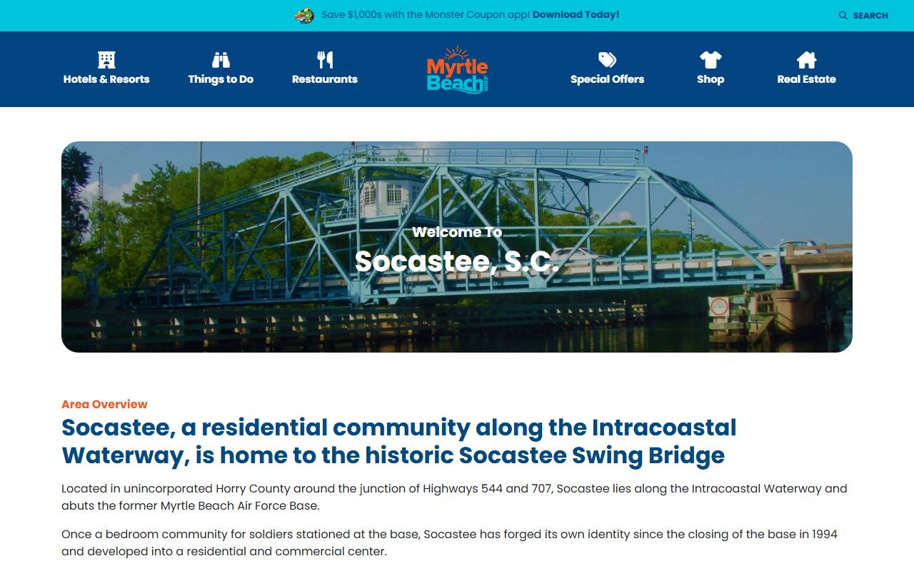 Socastee area warrant records information