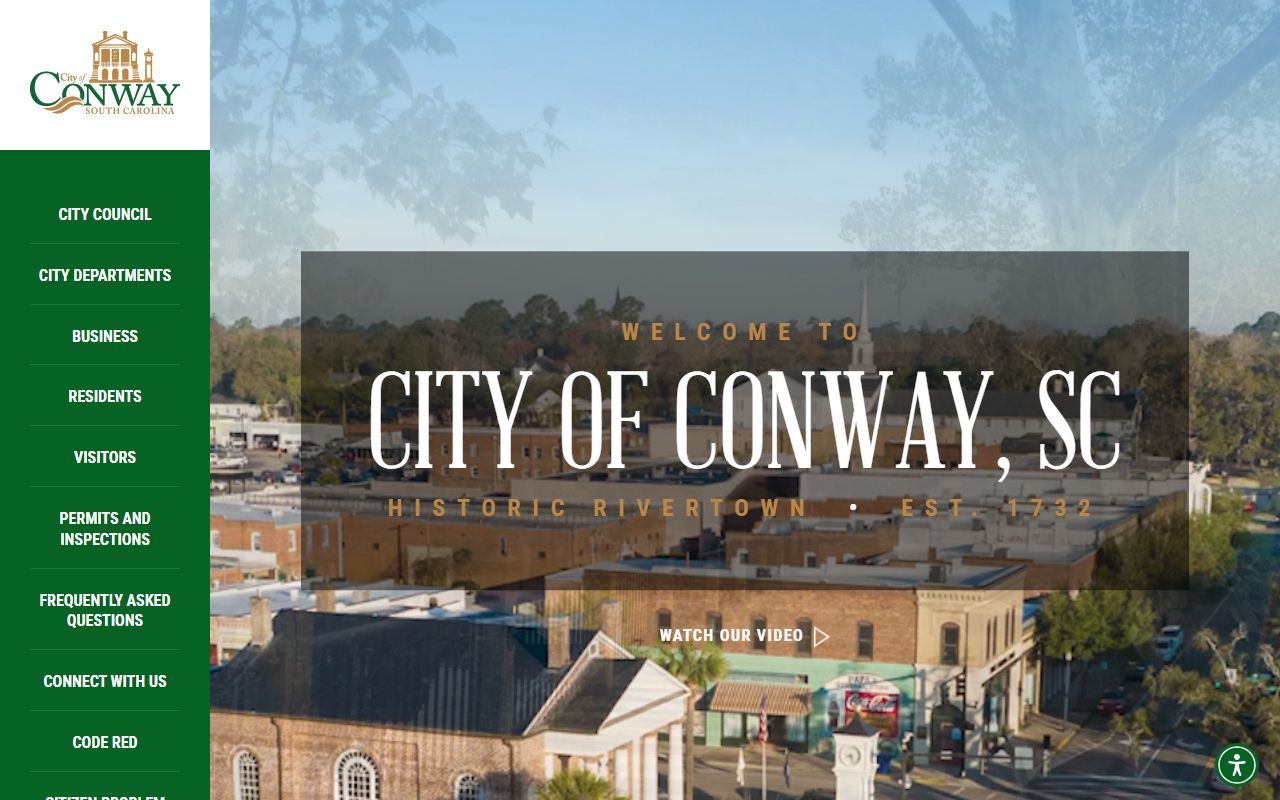 Horry County Conway Municipal Court warrant records