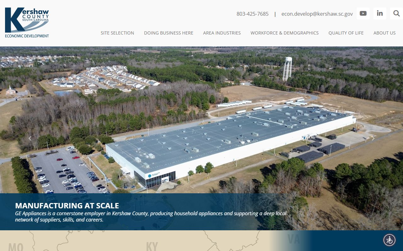 Kershaw County warrant records from the Sheriff's Office