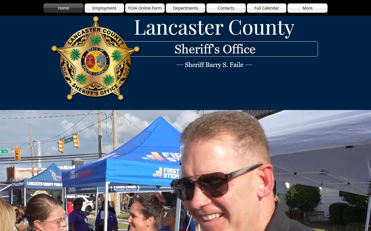Lancaster County warrant records and Sheriff's Office
