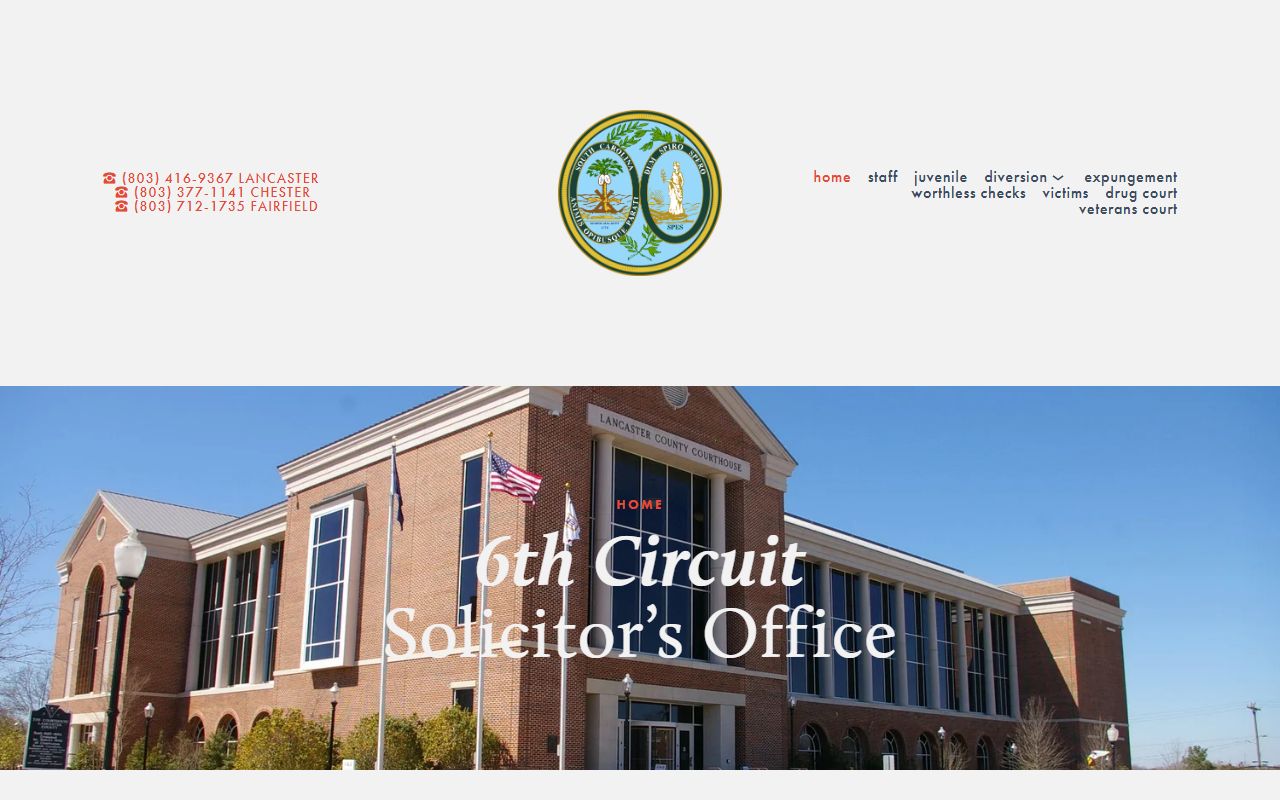 Lancaster County warrant records and 6th Circuit Solicitor