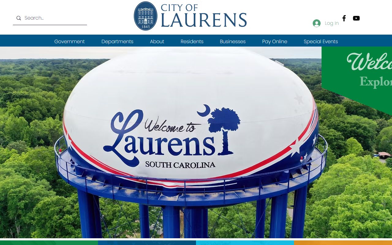 Laurens County warrant records and City of Laurens