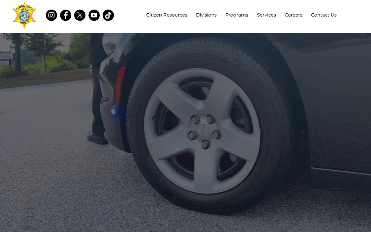 Richland County warrant records from the Sheriff's Department